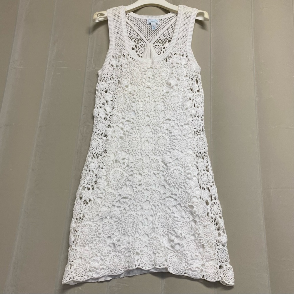 Calypso St. Barth x Target Women’s Dress Medium Hand Crocheted Beach Coverup